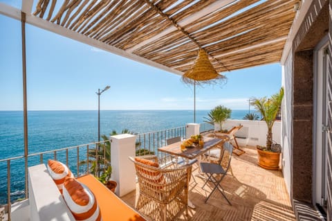 Balcony/Terrace, Dining area, Sea view