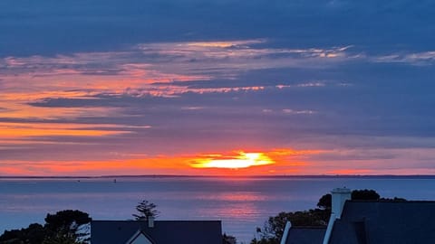 Sea view, Sunset