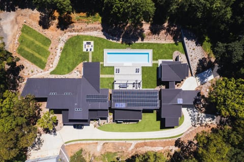 Property building, Natural landscape, Bird's eye view