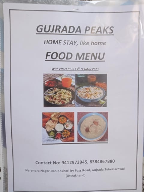 Gujrada Peaks home stay Aufenthalt auf dem Bauernhof in Uttarakhand