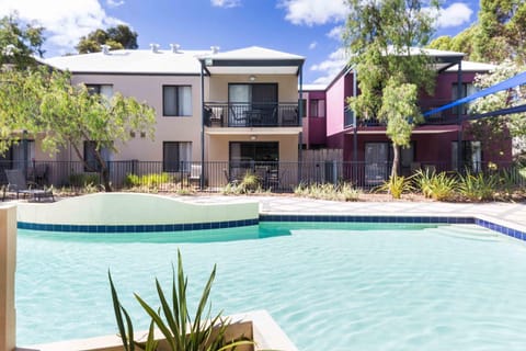 Property building, Pool view, Swimming pool