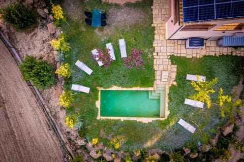 Bird's eye view, Swimming pool