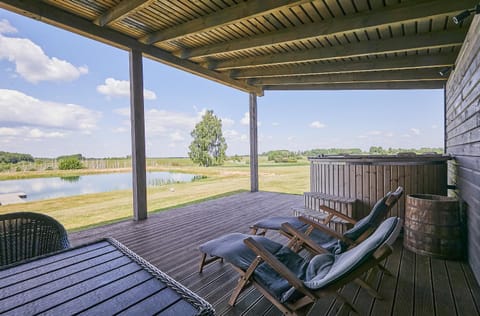 Natural landscape, Lake view, sunbed