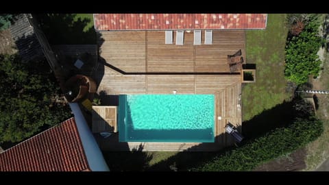 VILLA LA PAVOTTE 4* 11 PERSONNES.PISCINE CHAUFFEE.JACCUZY OPTION. Villa in Mimizan