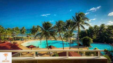 Ti Kaz Funky Host -T3 vue mer prémium 3 étoiles - Village vacances Sainte Anne Guadeloupe Condo in Sainte-Anne