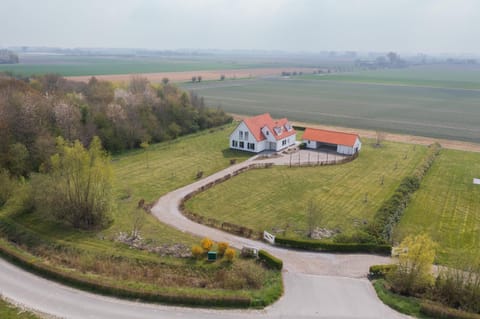 Property building, Spring, Day, Bird's eye view