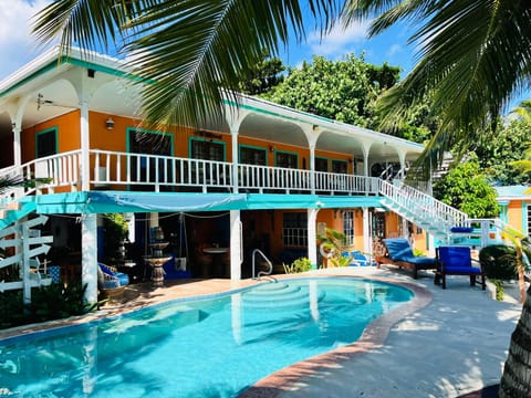 Property building, Pool view, Swimming pool