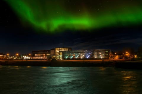 Facade/entrance, Night, River view, Area and facilities