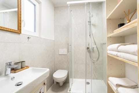 Shower, Toilet, Bathroom, towels