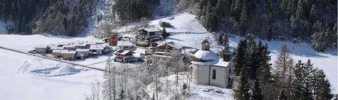 Property building, Natural landscape, Winter