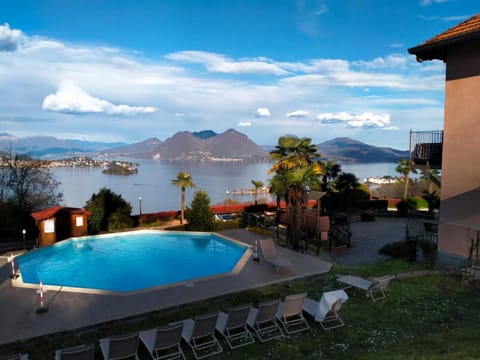 Natural landscape, Lake view, Mountain view, Pool view, Swimming pool