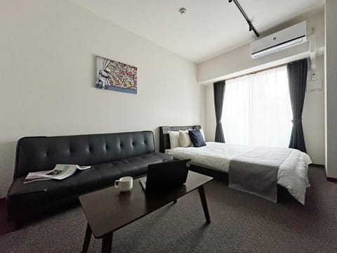 bHOTEL Nagomi - Well-Furnished with balcony Apt for 3 Ppl Maison in Hiroshima