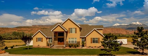 Property building, Natural landscape, Mountain view