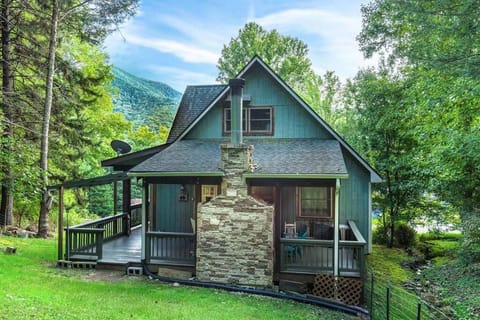 Pets! 2 Fireplaces! Game Room! Creek! View! House in Maggie Valley