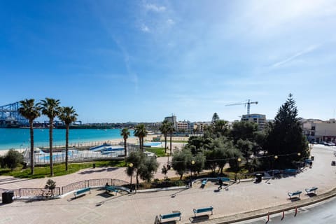 Property building, Beach, Sea view