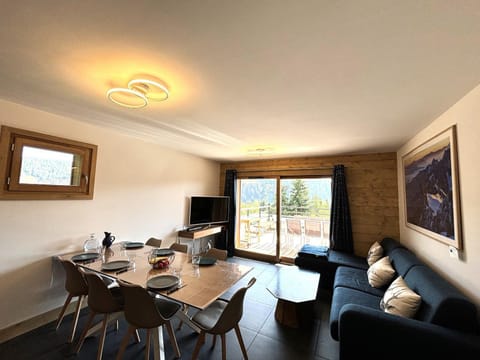 Les Saisies - Appart 3P avec parking, balcon & WIFI - FR-1-293-376 Apartment in Villard-sur-Doron