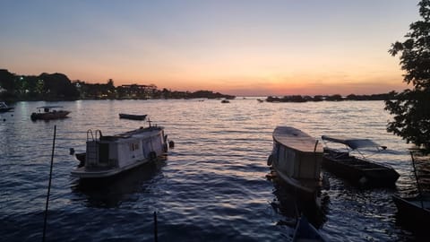 Day, Natural landscape, Lake view, River view, Sunset