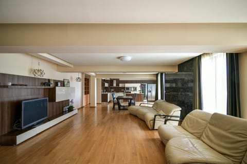 Communal lounge/ TV room, TV and multimedia, Kitchen or kitchenette, Living room, Seating area, Evening entertainment