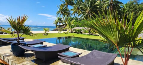 Natural landscape, Garden view, Pool view, Sea view, Swimming pool, sunbed