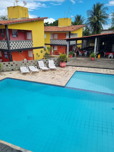 Flats no FORTE 200m praia ar piscinas portaria 24H House in Itamaracá