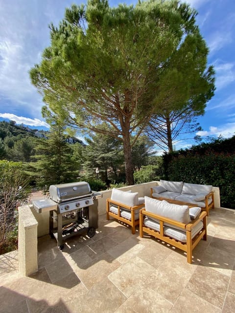 BBQ facilities, Garden view