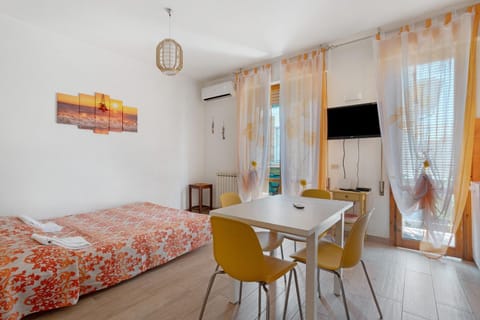 Property building, Living room, Bedroom