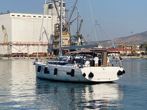 Vela Docked boat in Volos