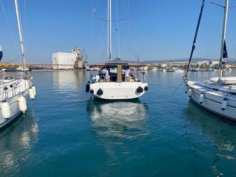 Vela Docked boat in Volos