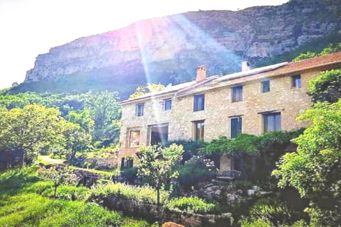 Property building, Natural landscape, Garden, Mountain view