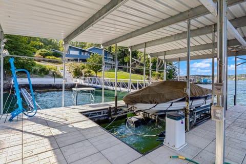 Sunsets over Paradise House in Lake of the Ozarks