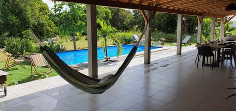 Patio, Garden view, Pool view