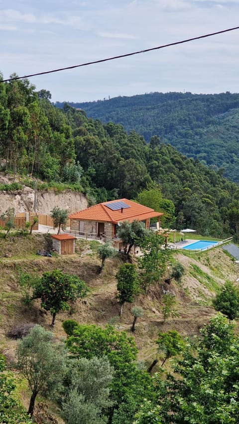 Property building, Natural landscape, Mountain view, Pool view, Swimming pool