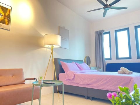 JOVIAL Modern Cozy Homestay `Meritus Perai Apartment in Penang