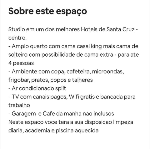 Aquarius Flat Studio 509 Apartment hotel in Santa Cruz do Sul