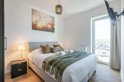 Bright apartment with seaview Apartment in Bredene