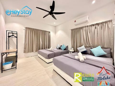 Klebang Villa 17Pax PrivateSwimmingPool TownArea By Heystay Management Moradia in Malacca