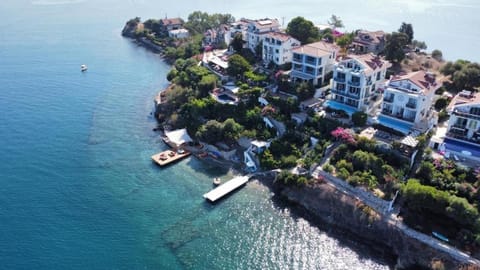 Natural landscape, Bird's eye view, Sea view