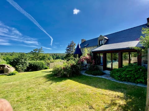 Property building, Natural landscape, Garden, Garden view