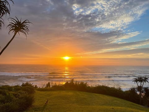 Natural landscape, Beach, Sea view, Sunset