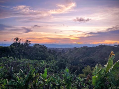 Natural landscape, Mountain view, Sunrise