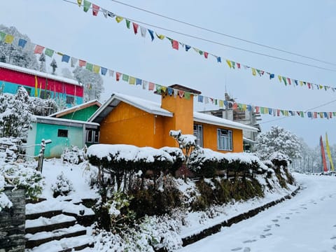 Property building, Winter, Kitchen or kitchenette