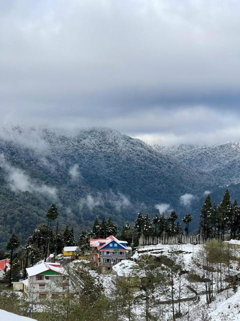 Day, Natural landscape, Winter, Mountain view