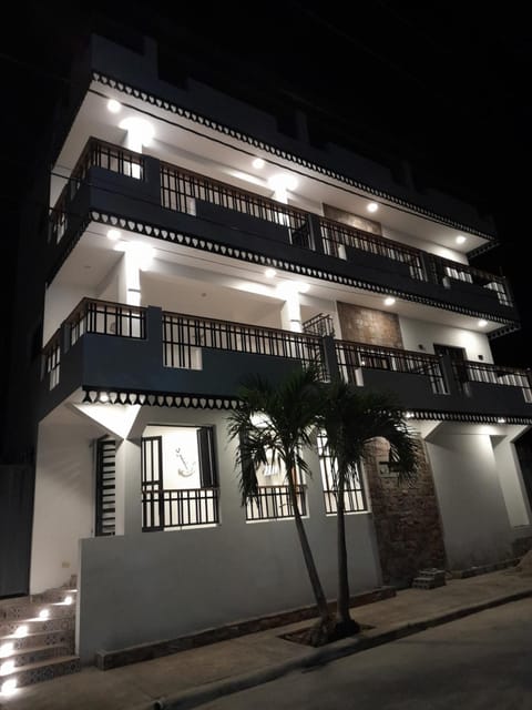 Property building, Night, View (from property/room), Balcony/Terrace