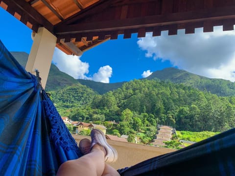 Natural landscape, Balcony/Terrace, Mountain view