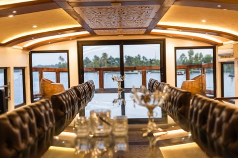 Honeymoon Houseboat Docked boat in Alappuzha