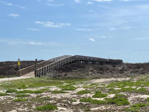 MR150 Beautiful and Spacious Home with Heated Private Pool, Boardwalk and Golf Cart Included House in Port Aransas