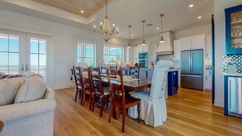 RD283 The Porches Breathtaking Custom New Home with Gulf Views, Private Pool and Golf Cart Included House in Port Aransas