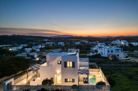 Property building, Natural landscape, Sunset