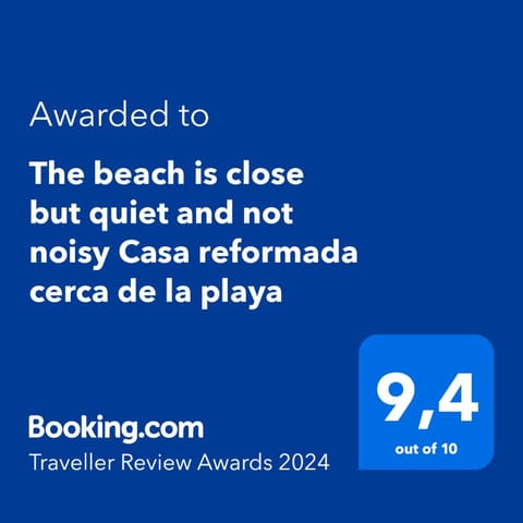 The beach is close but quiet and not noisy Casa reformada cerca de la playa Apartment in San Pedro del Pinatar