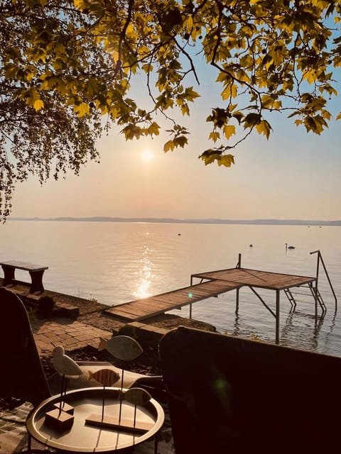 Garden view, Lake view